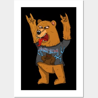 Heavy Metal Bear Posters and Art